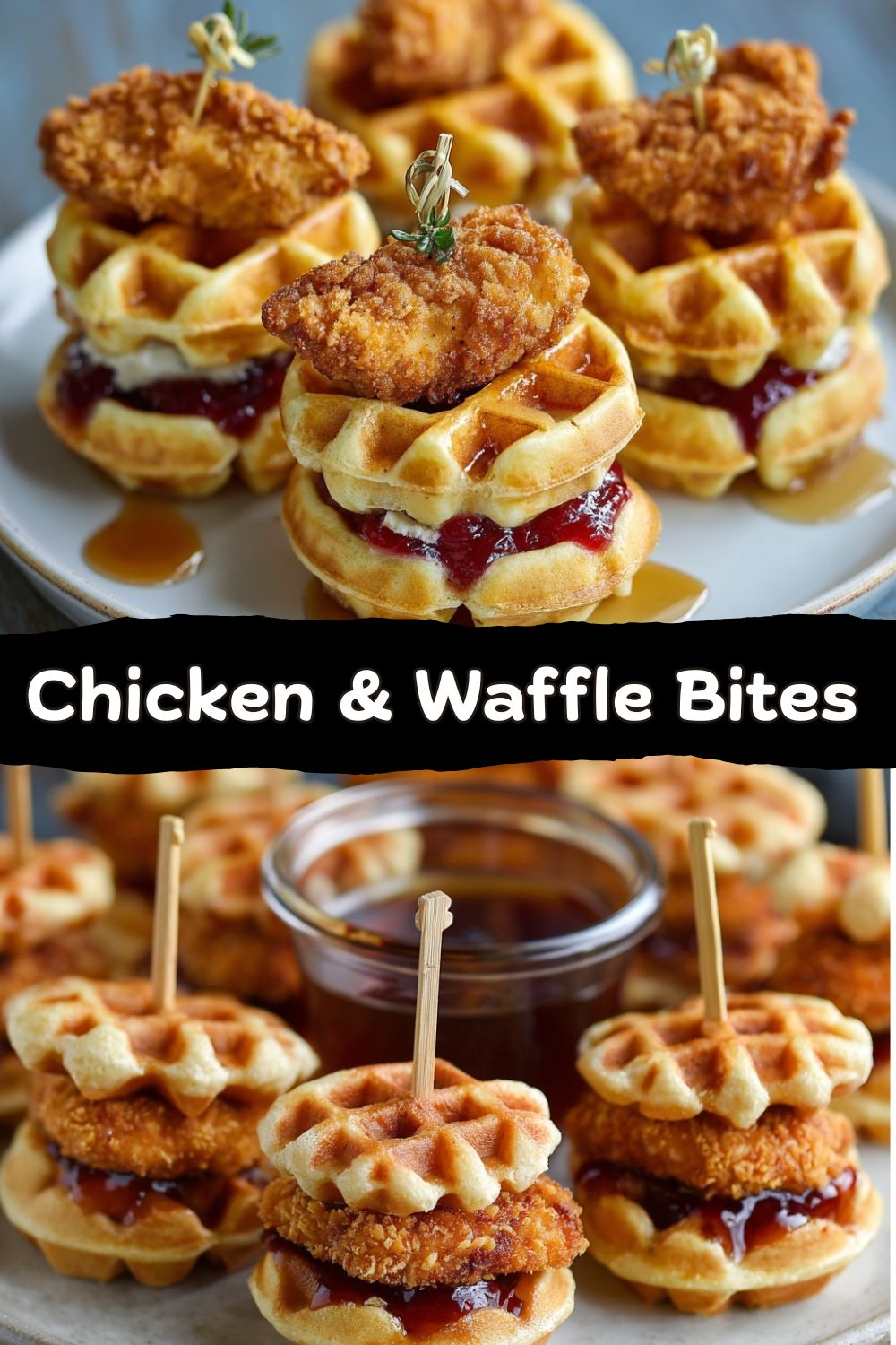 Chicken & Waffle Bites