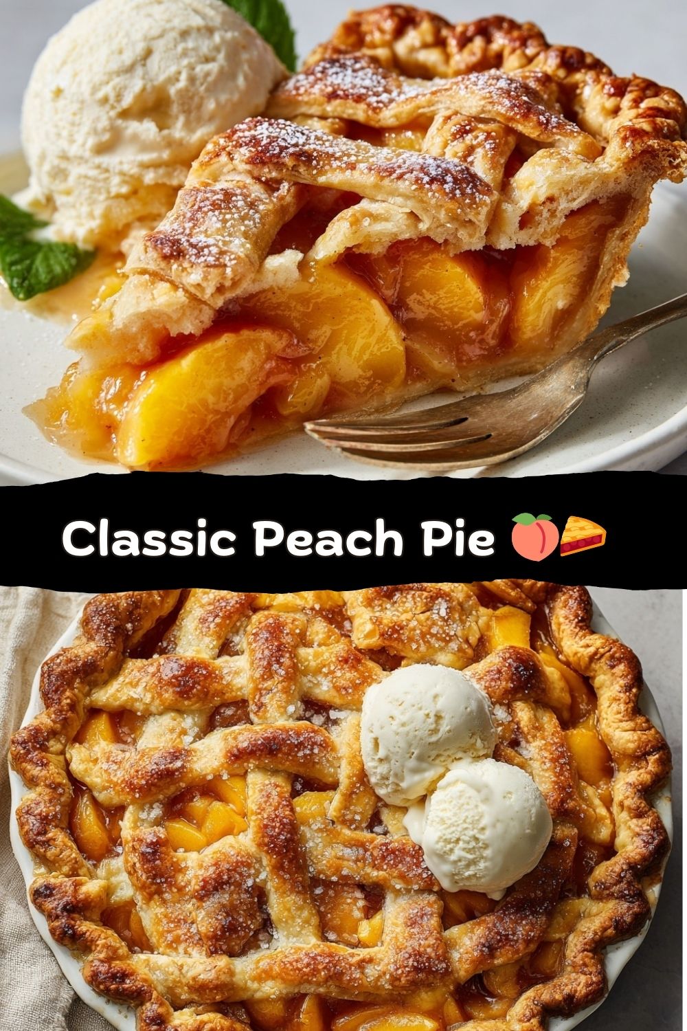 Classic Peach Pie