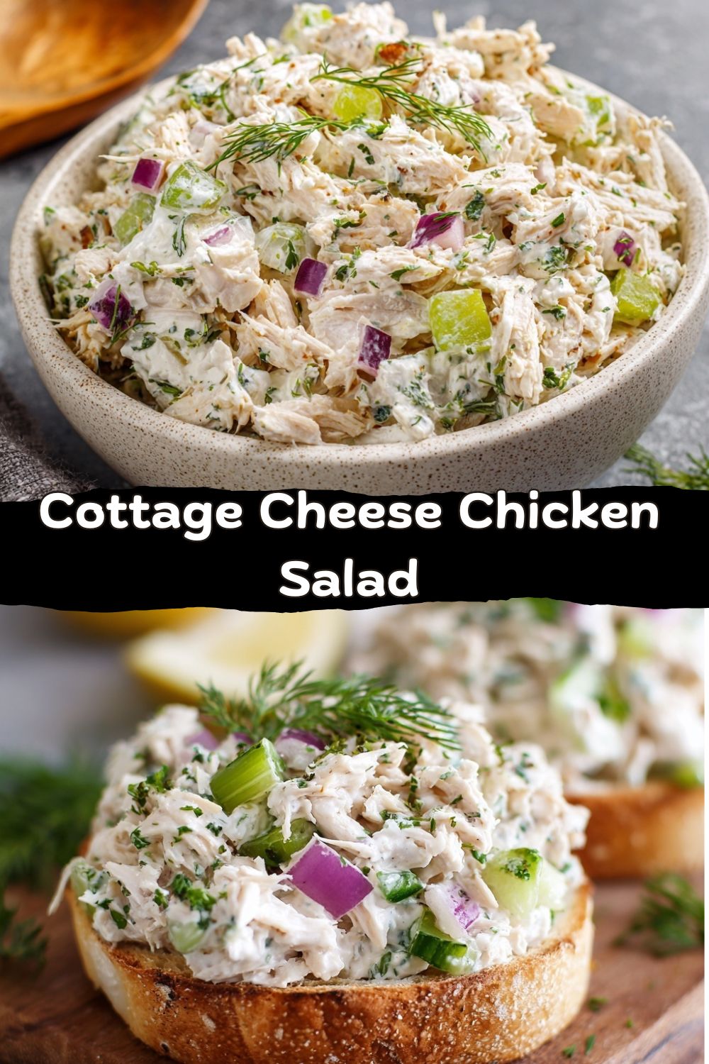 Cottage Cheese Chicken Salad