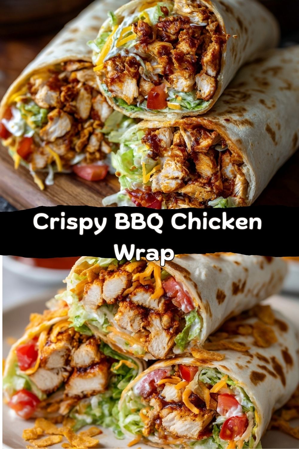 Crispy BBQ Chicken Wrap
