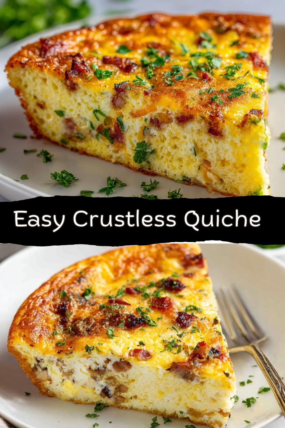 Crustless Quiche