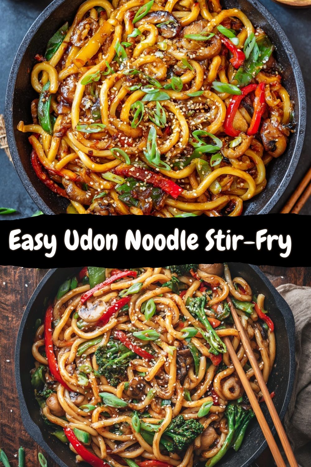 Easy Udon Noodle Stir-Fry