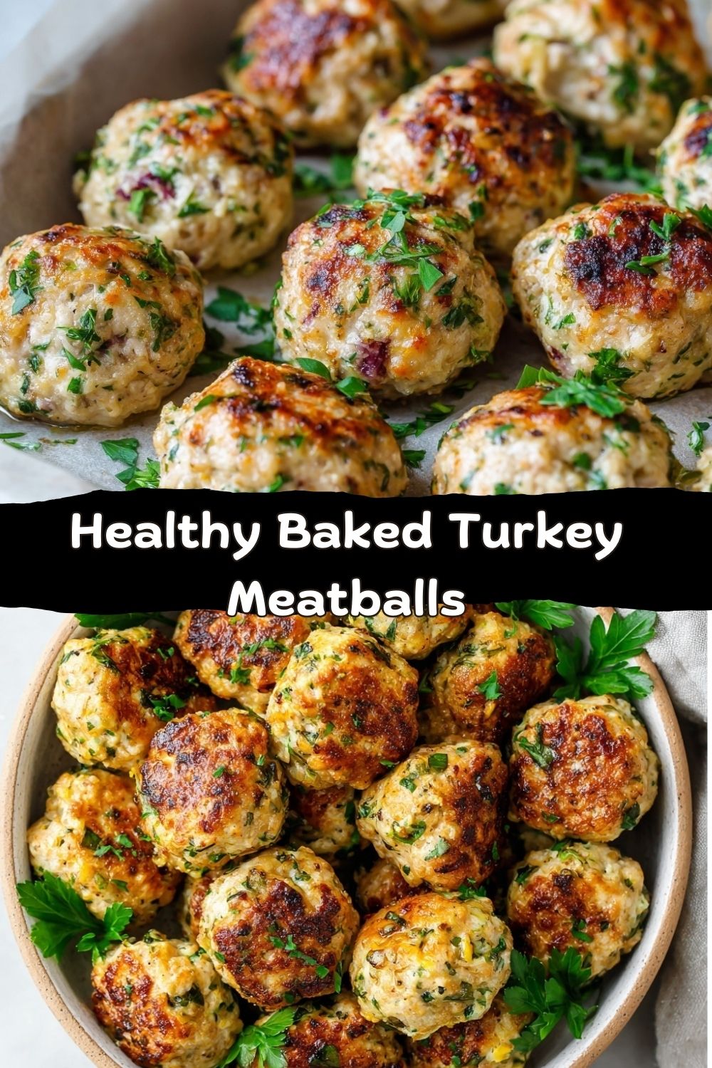 Meal Prep Baked Turkey Meatballs