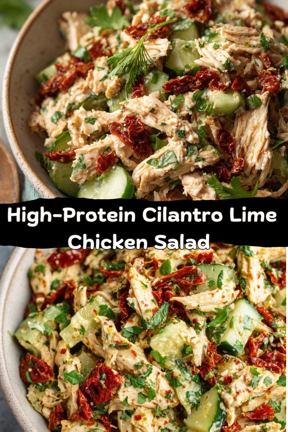 High-Protein Cilantro Lime Chicken Salad