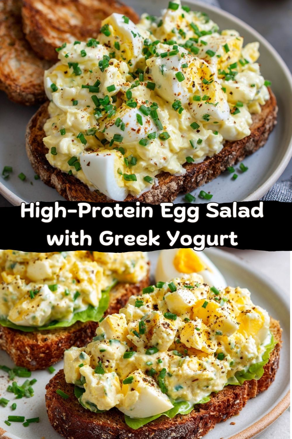 High-Protein Egg Salad with Greek Yogurt