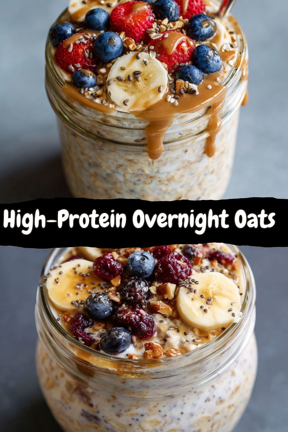 High-Protein Overnight Oats