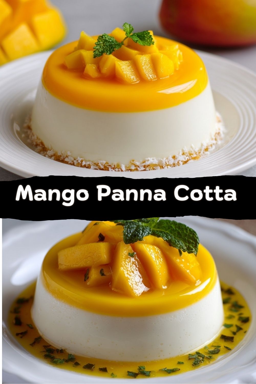 Mango Panna Cotta