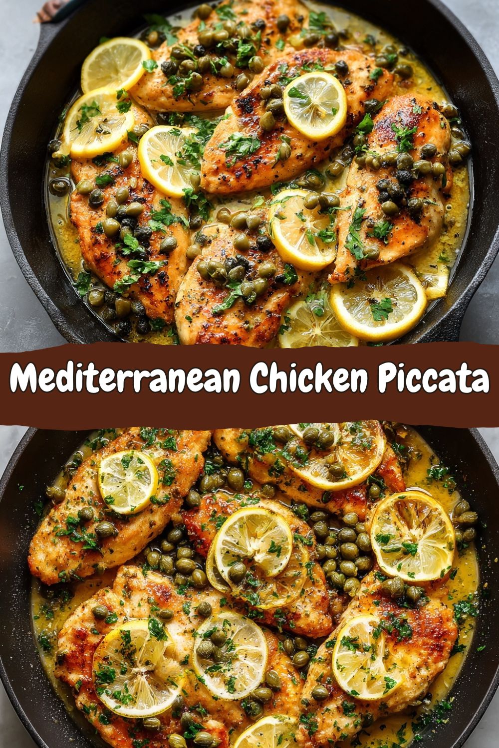 Mediterranean Style Chicken Piccata