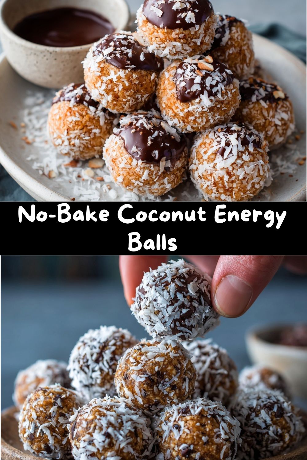 No-Bake Coconut Energy Balls