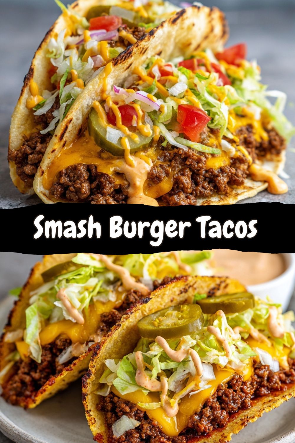 Smash Burger Tacos