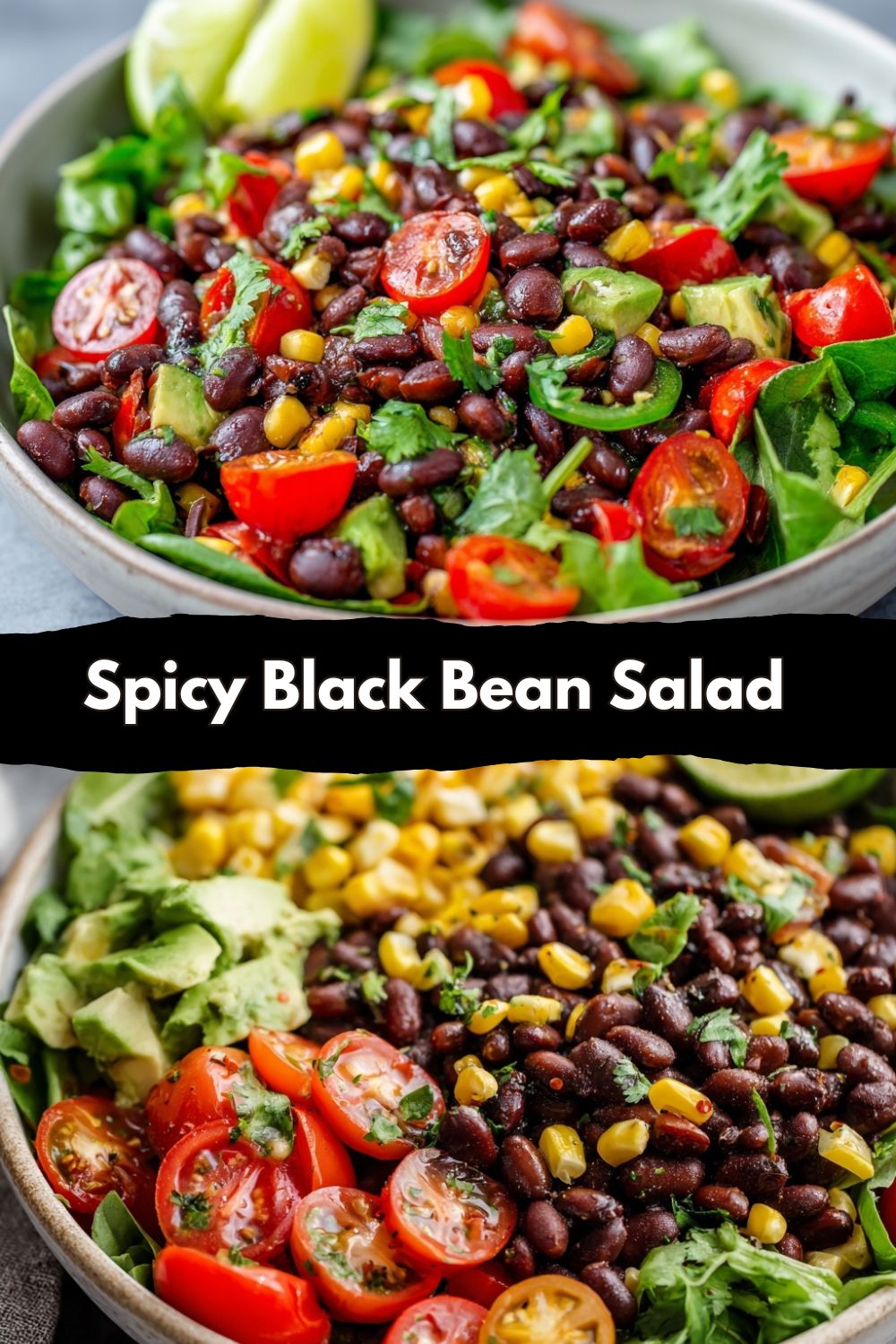 Spicy Black Bean Salad