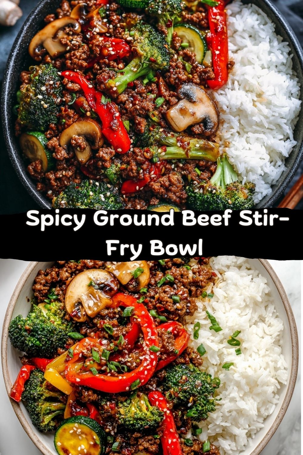 Spicy Ground Beef Stir-Fry