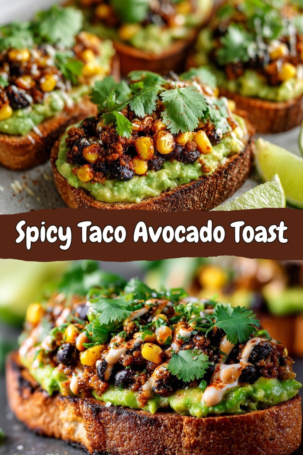 Spicy Taco Avocado Toast
