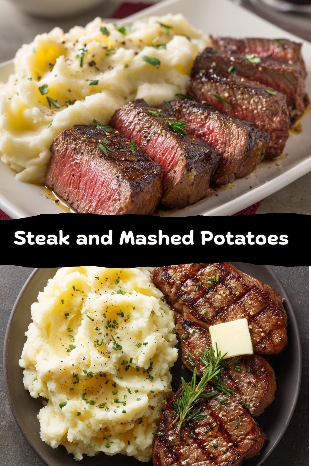 Steak and Mashed Potatoes