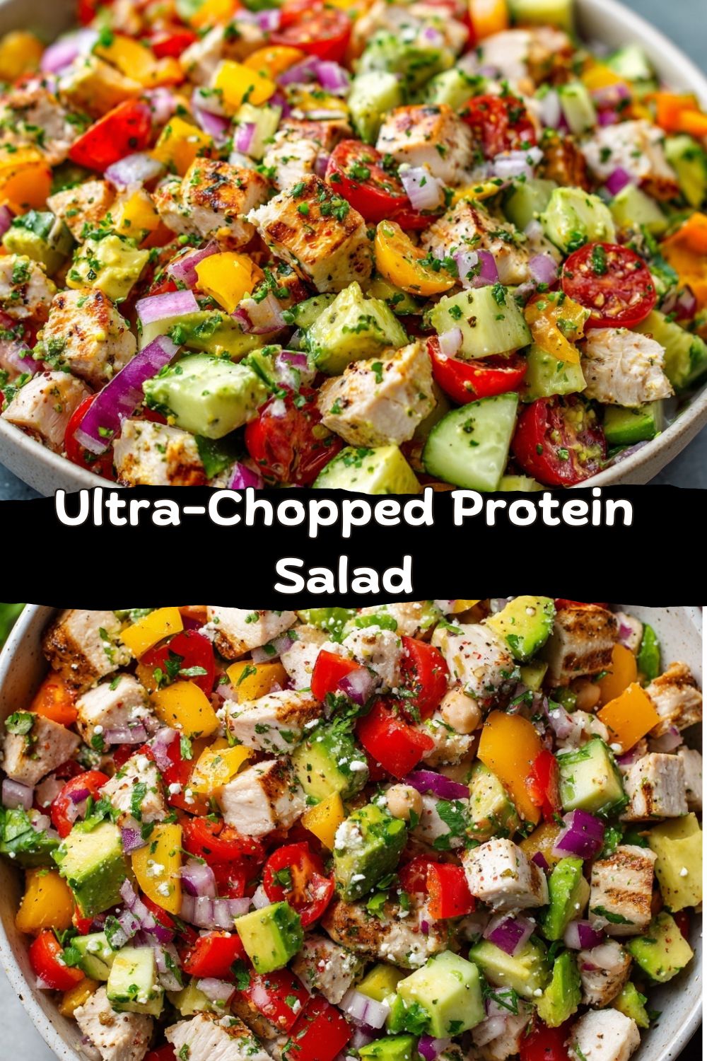 Ultra-Chopped Protein Salad