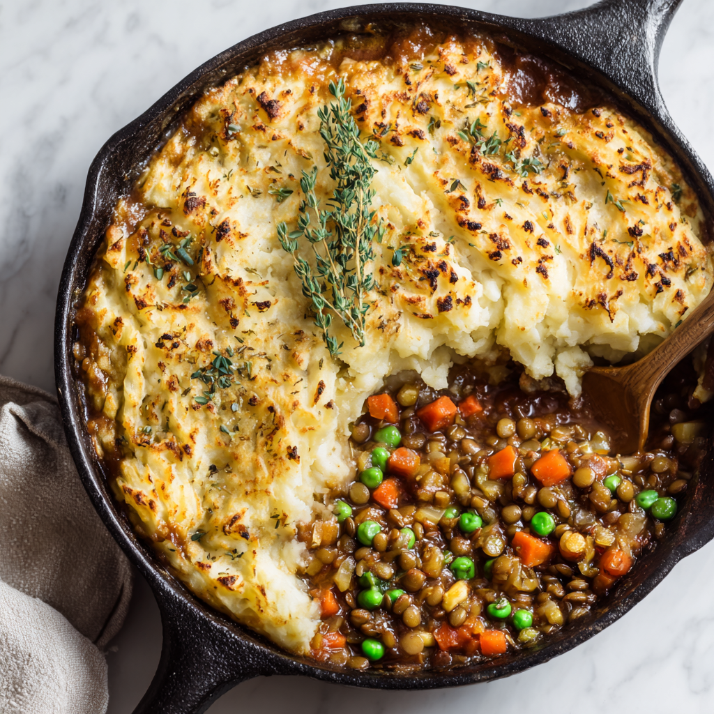 Lentil & Veggie Shepherd’s Pie