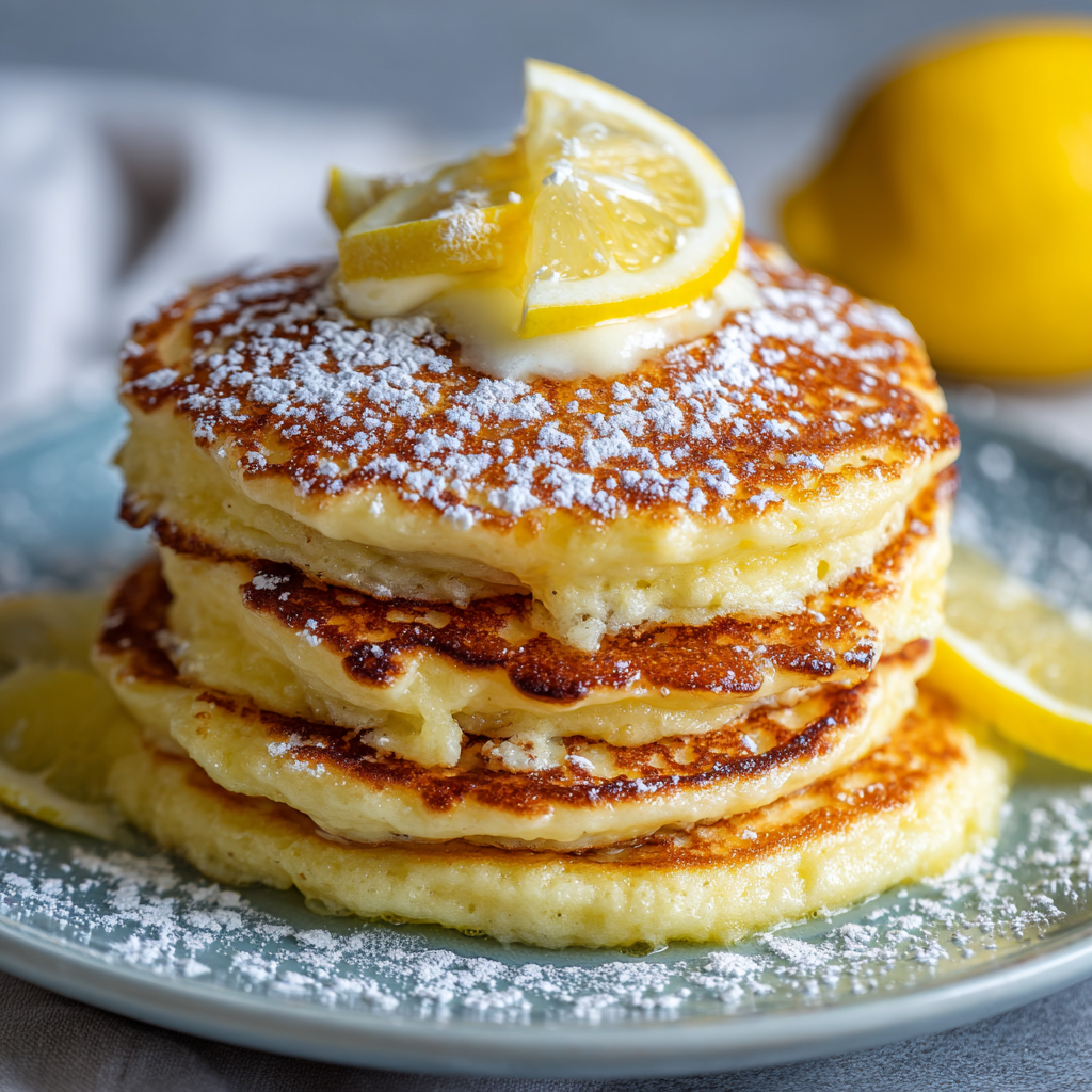 Lemon Ricotta Pancakes