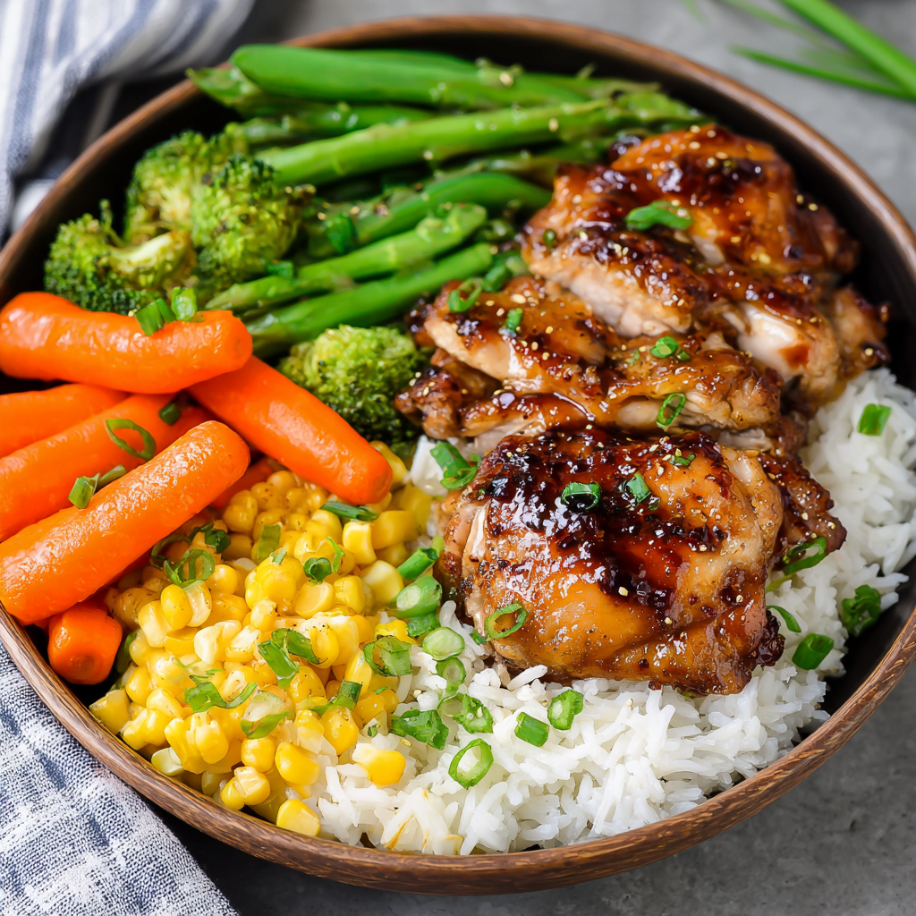 Easy Teriyaki Chicken Meal Prep Bowl