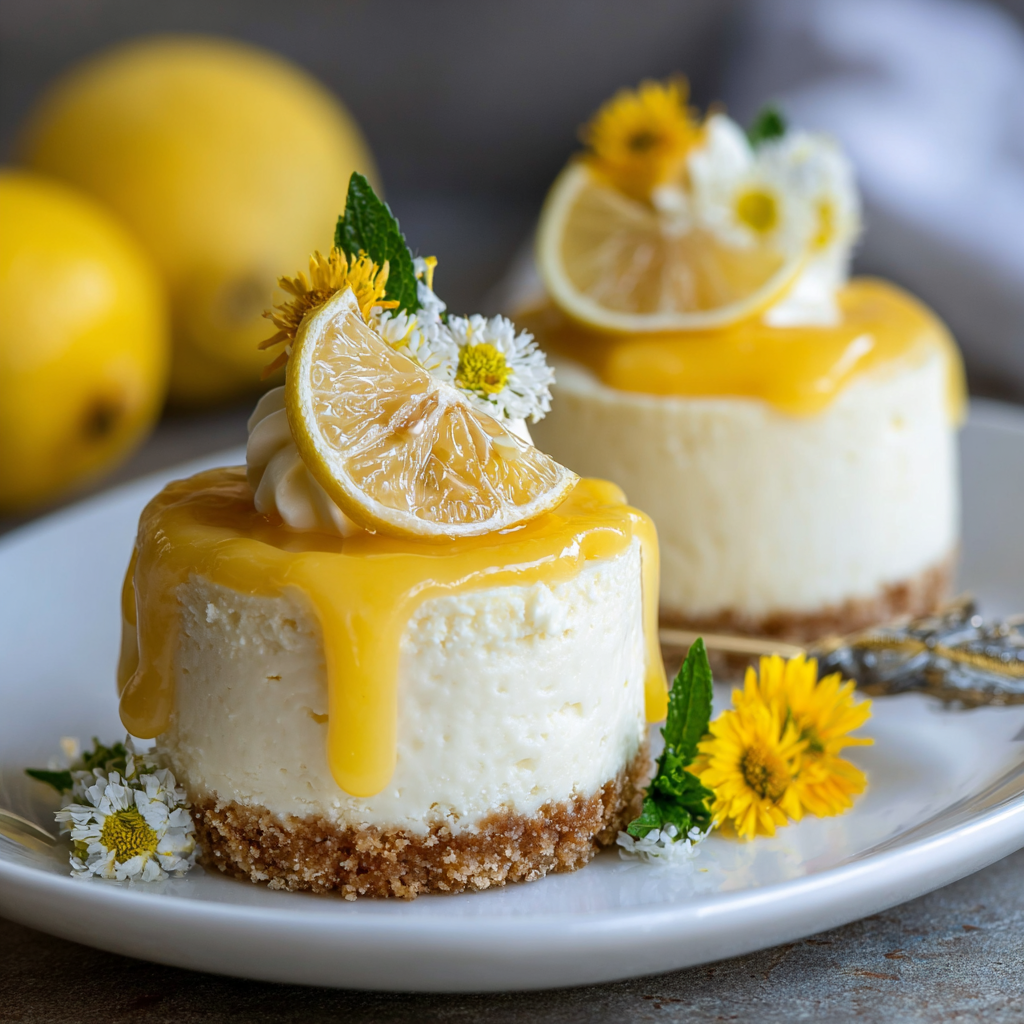 Keto Low Carb No-Bake Lemon Cheesecake