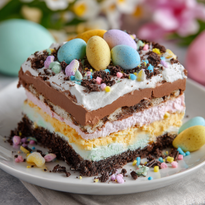 Easter Chocolate Lasagna