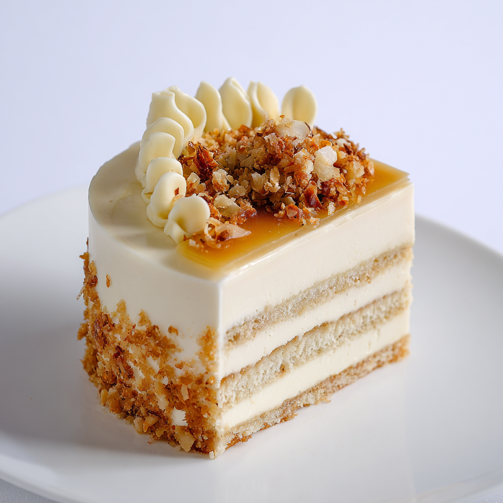 Coconut Praline Entremet
