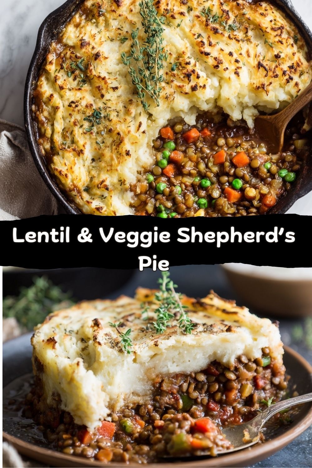 Lentil & Veggie Shepherd’s Pie