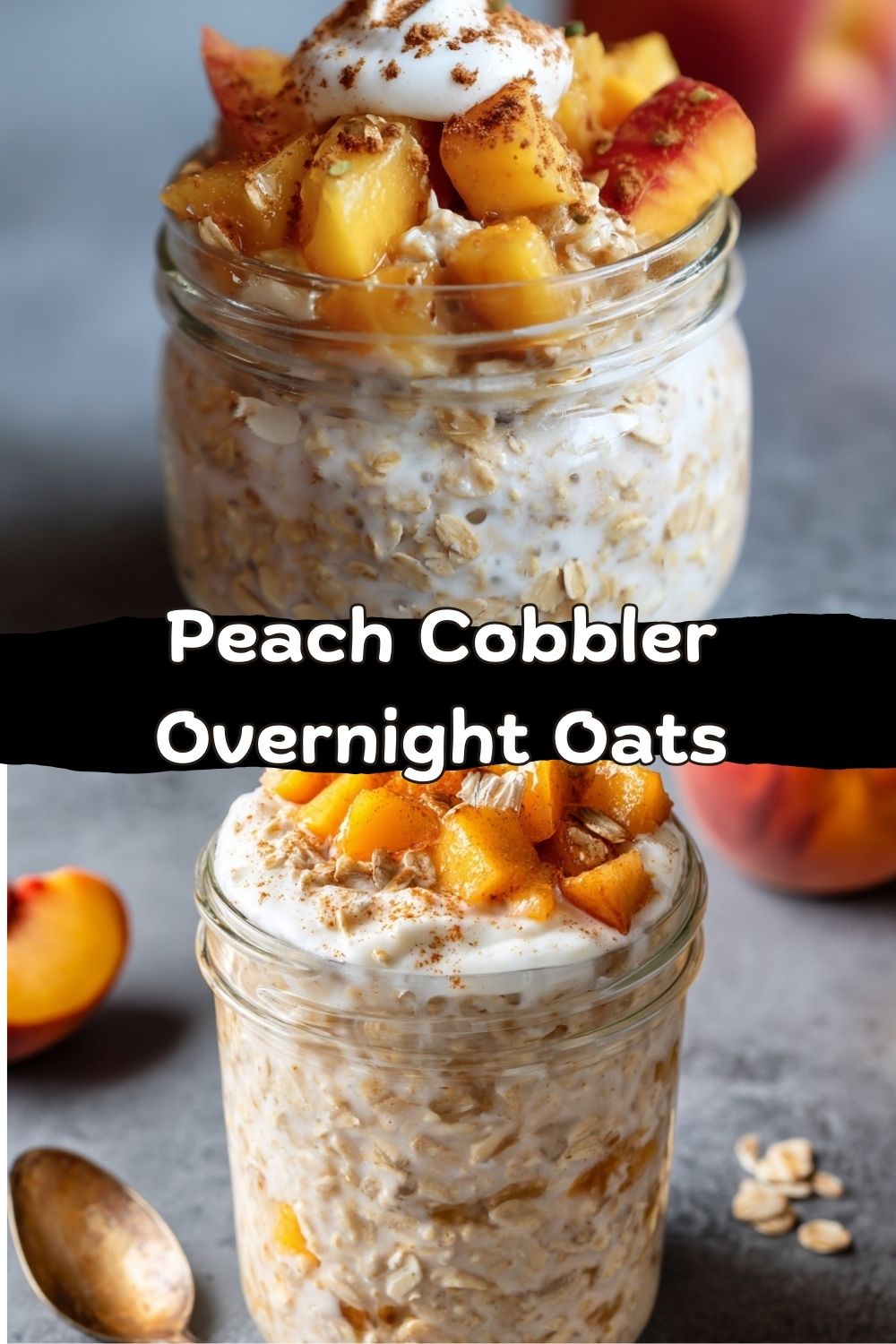  Peach Cobbler Oats
